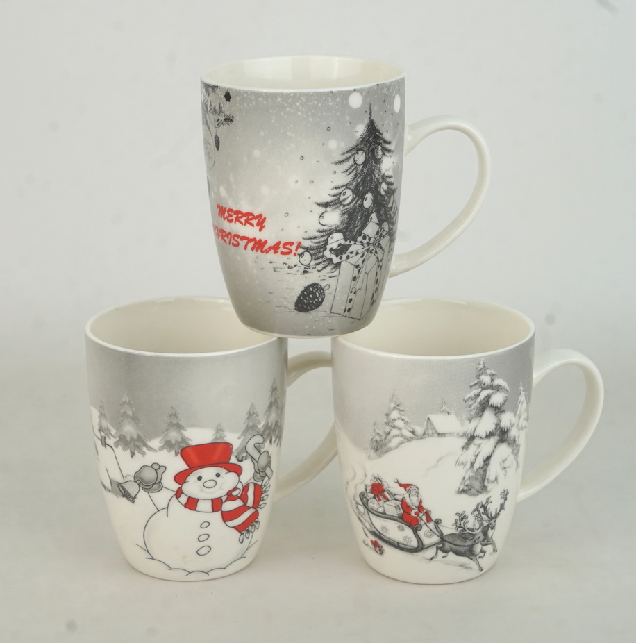 new bore china mug set Merry Christmas