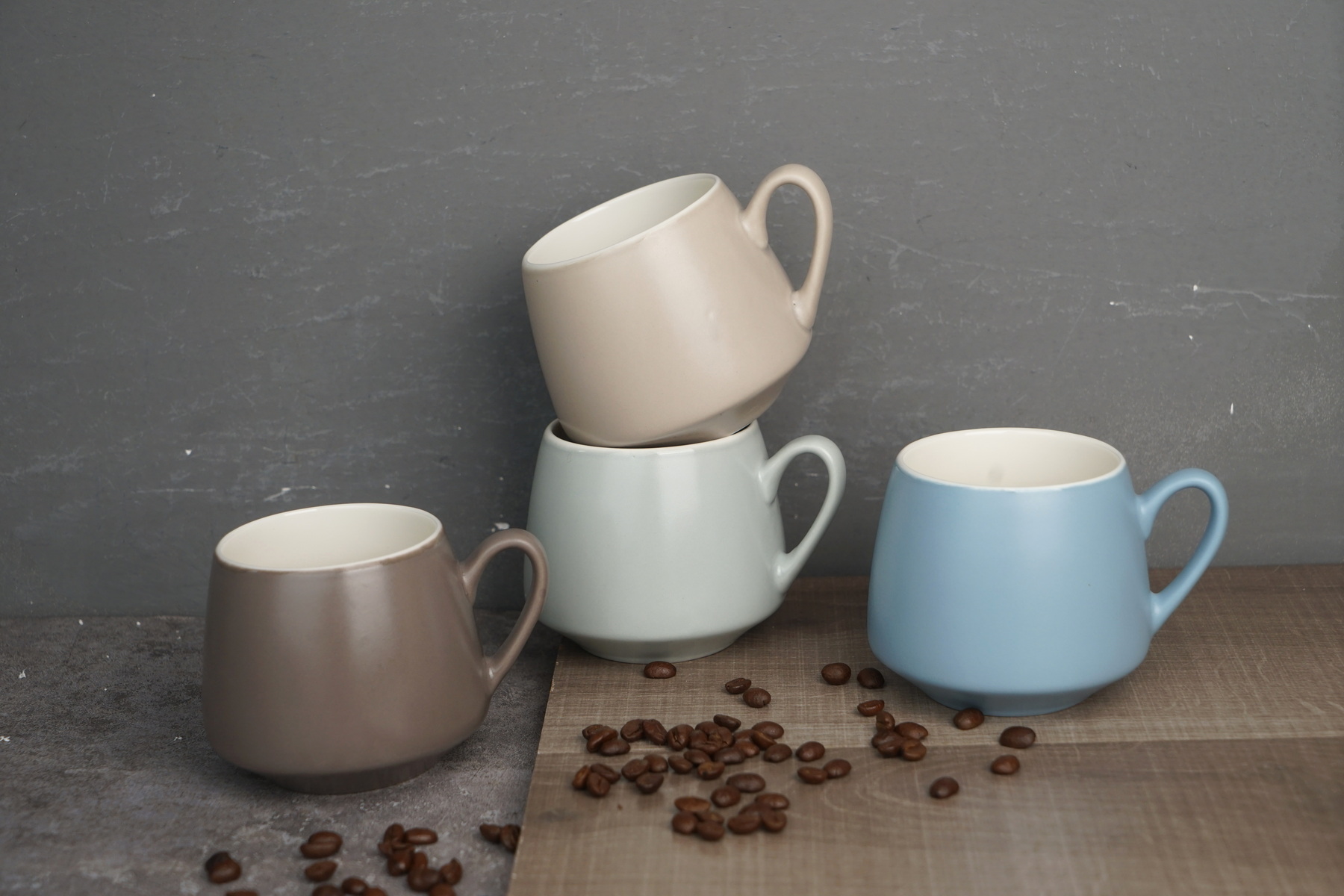 new bone china coffee mug set HS0026