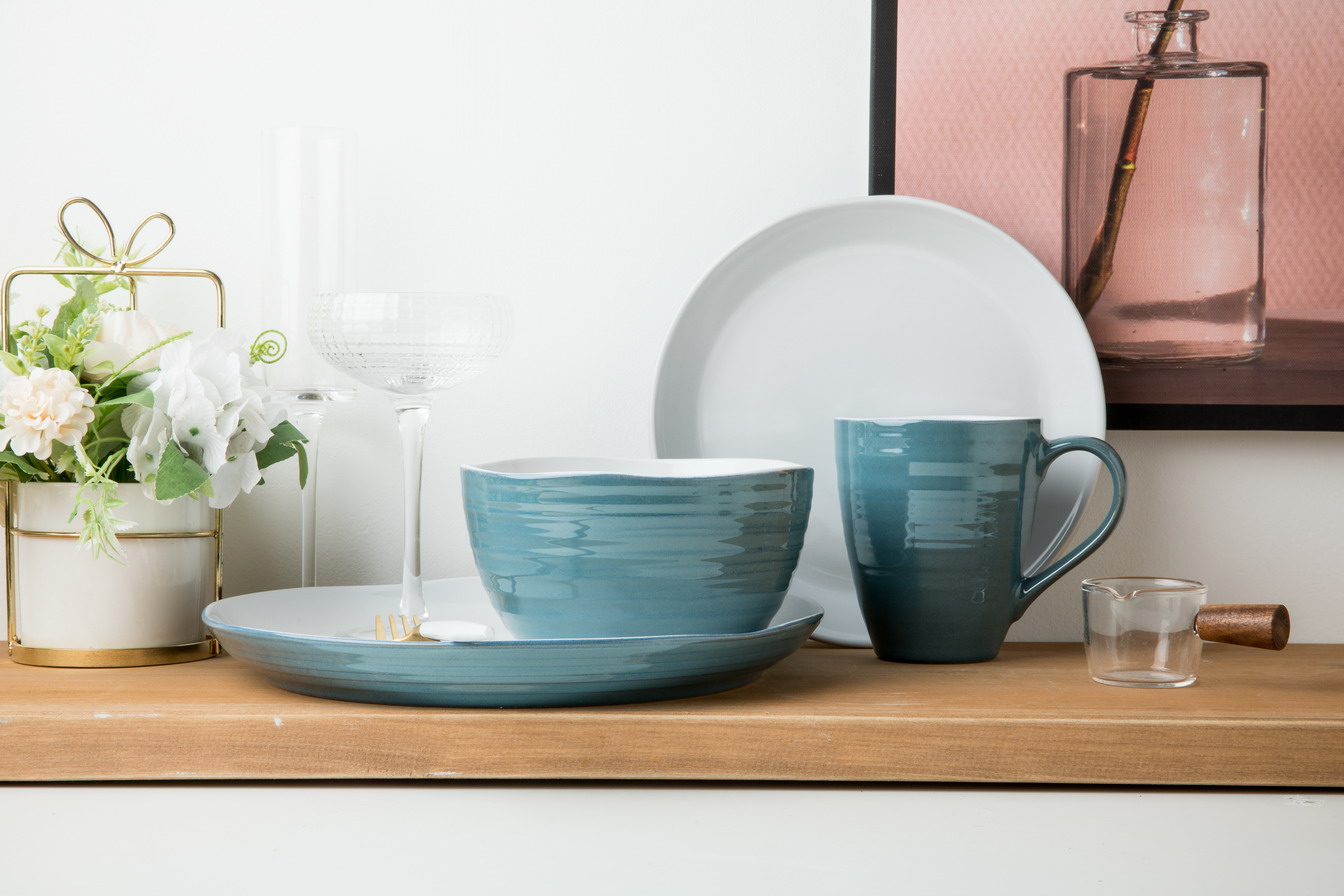 stoneware dinnerware set QX
