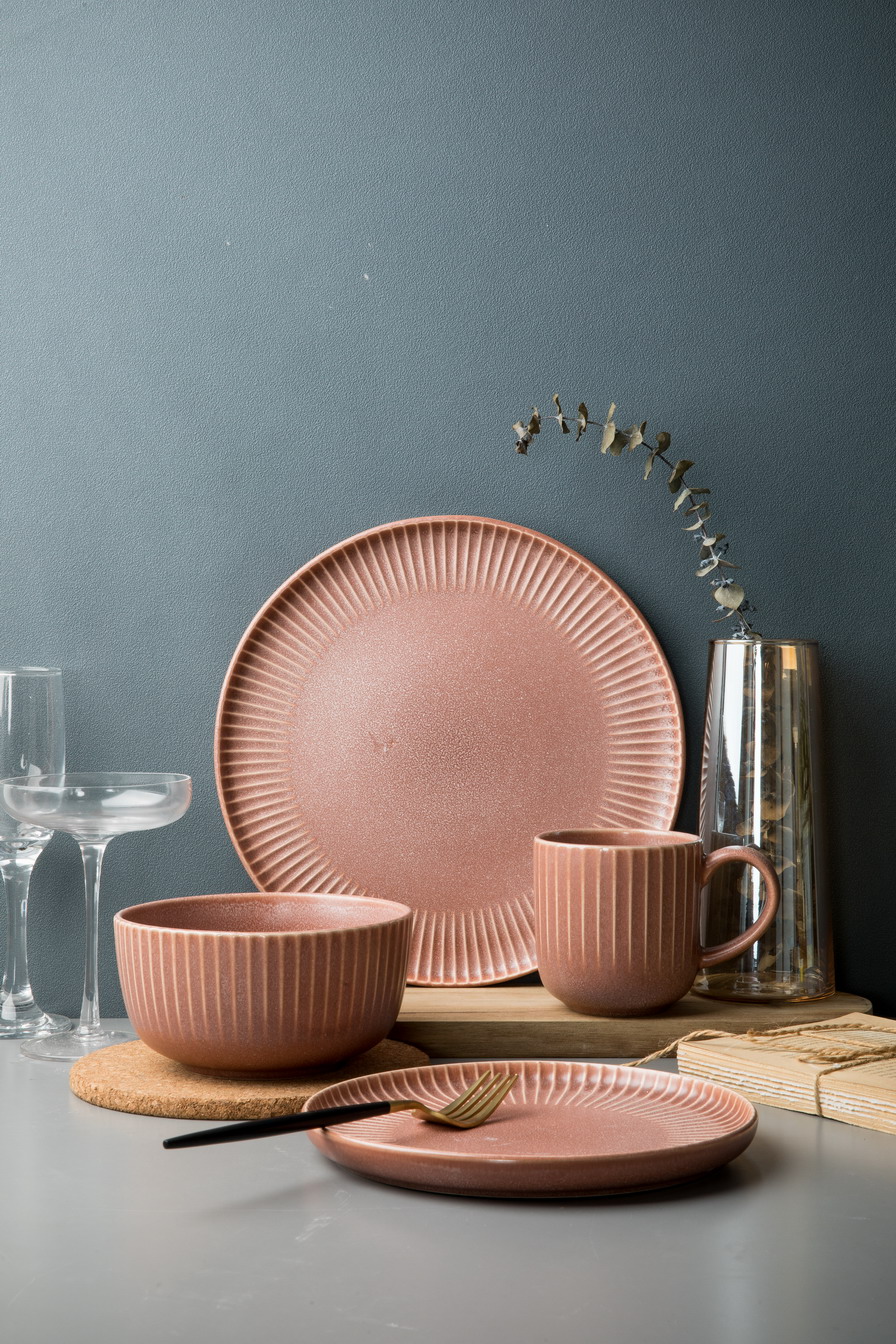stoneware dinnerware set QX