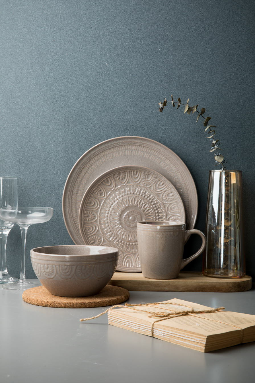 stoneware dinnerware set QX
