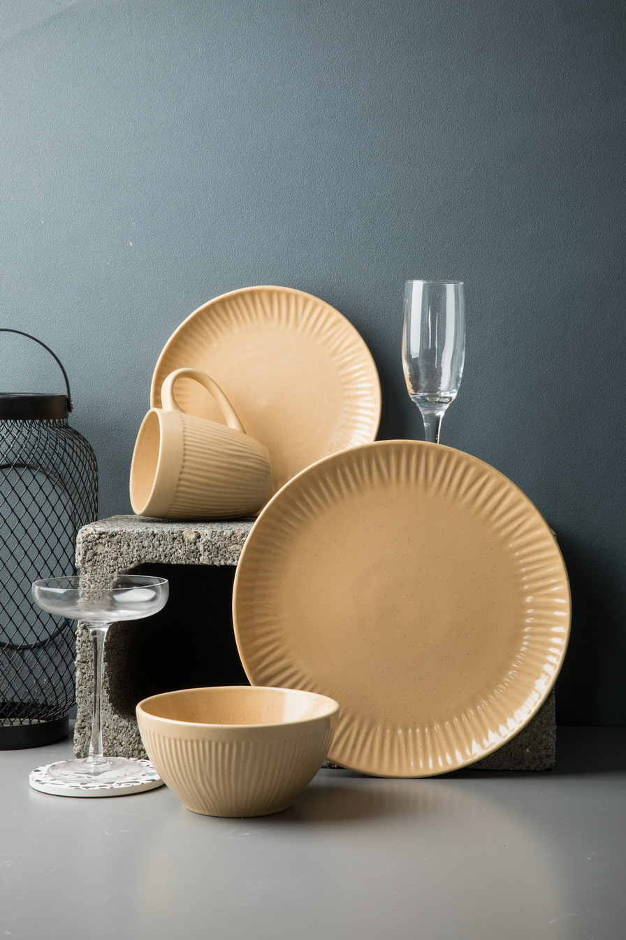 stoneware dinnerware set QX