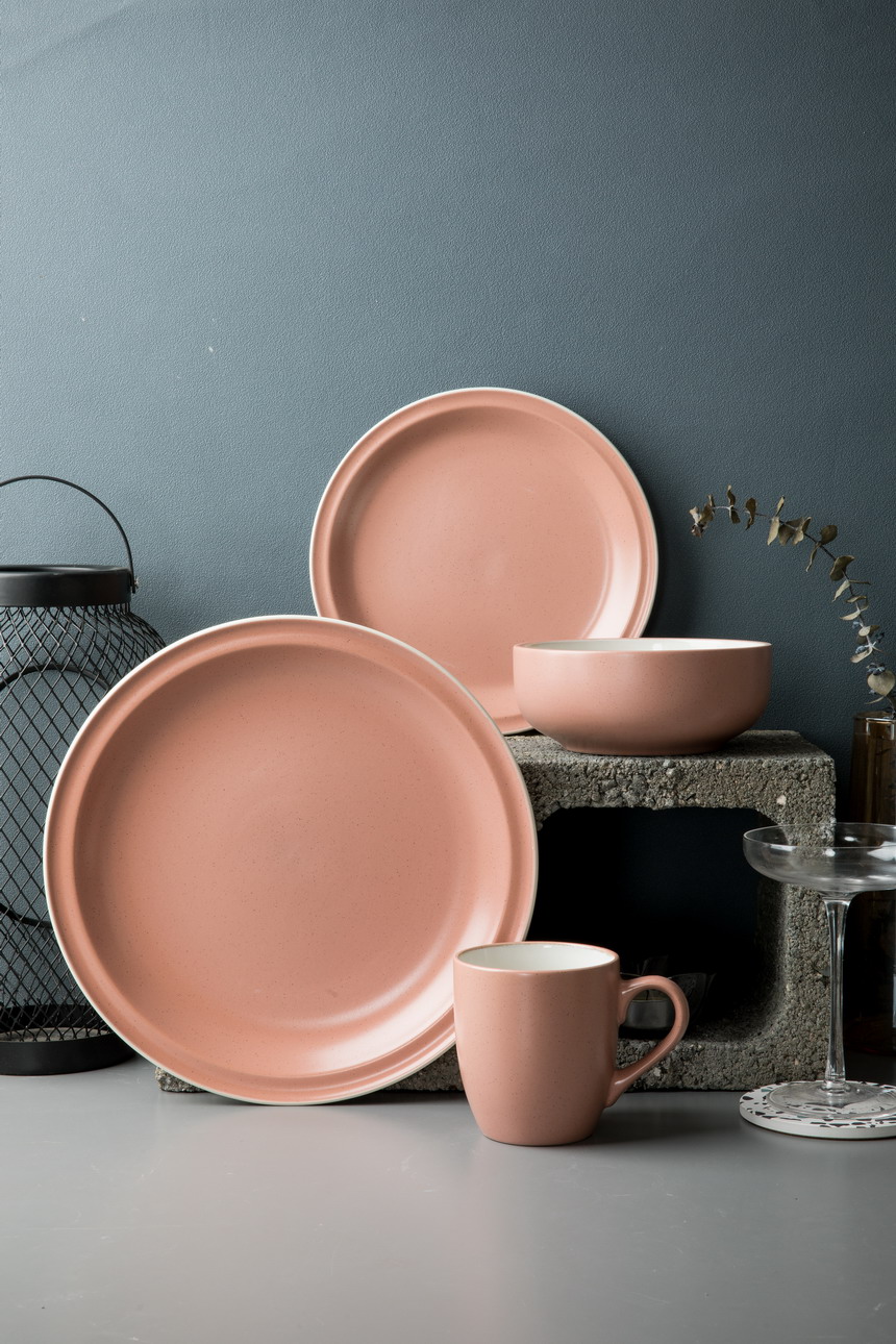 stoneware dinnerware set QX