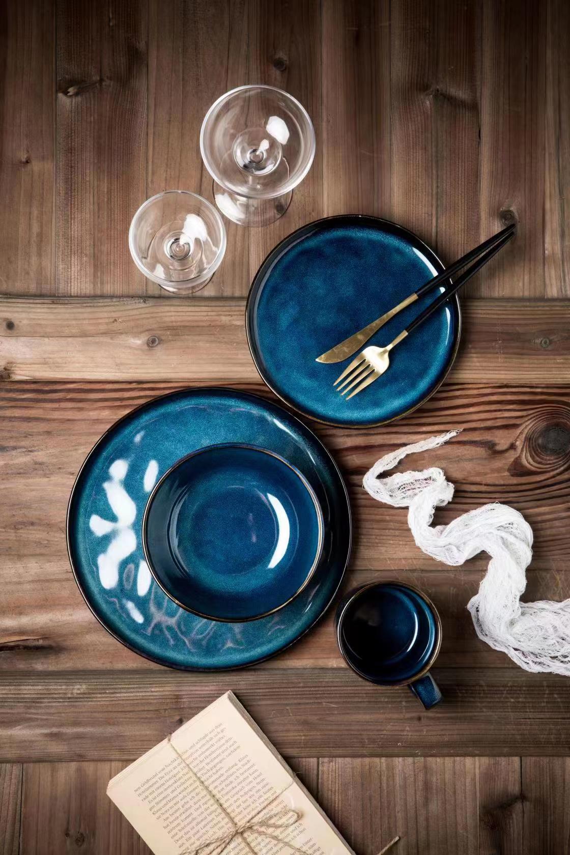 stoneware dinnerware set QX