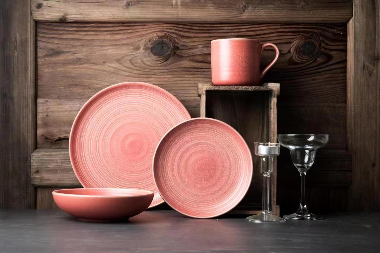 stoneware dinnerware set QX