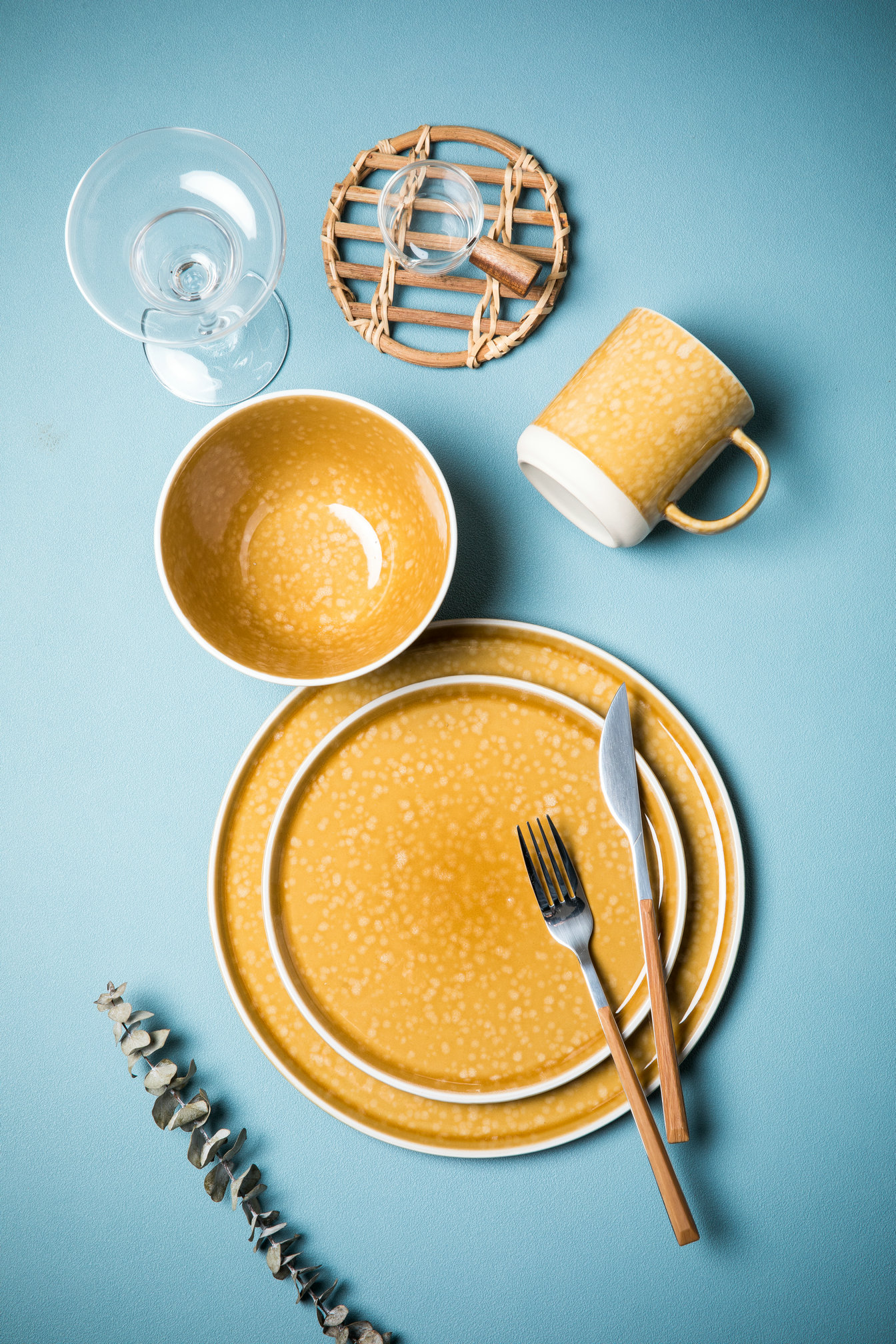 stoneware dinnerware set QX