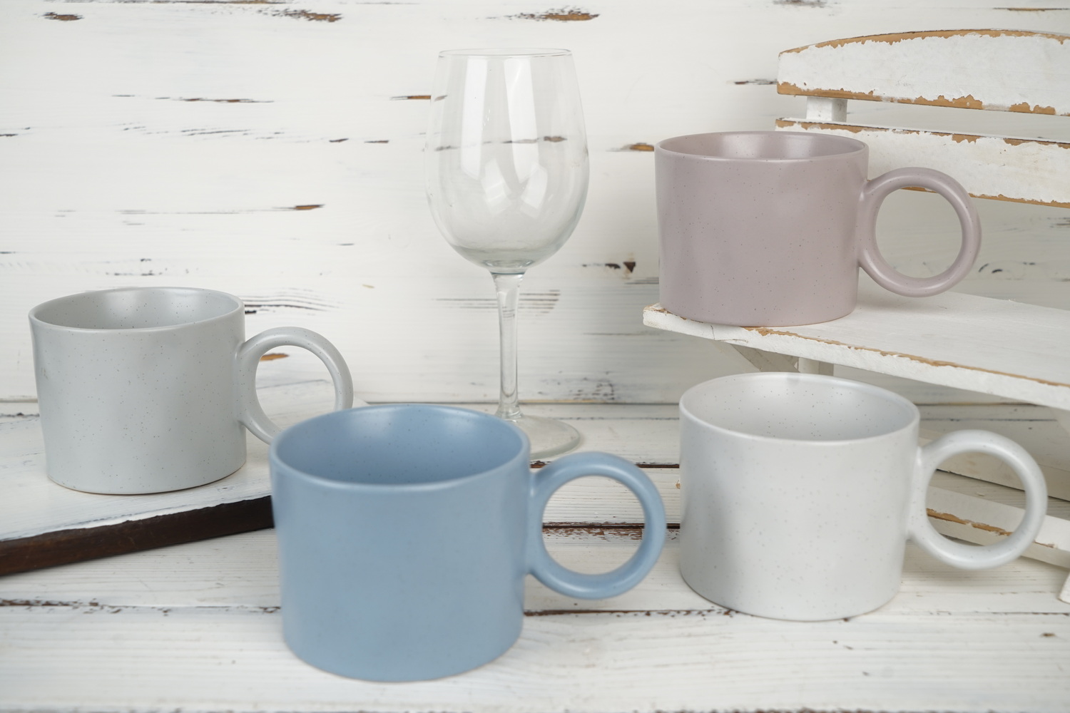 stoneware mug set BH855
