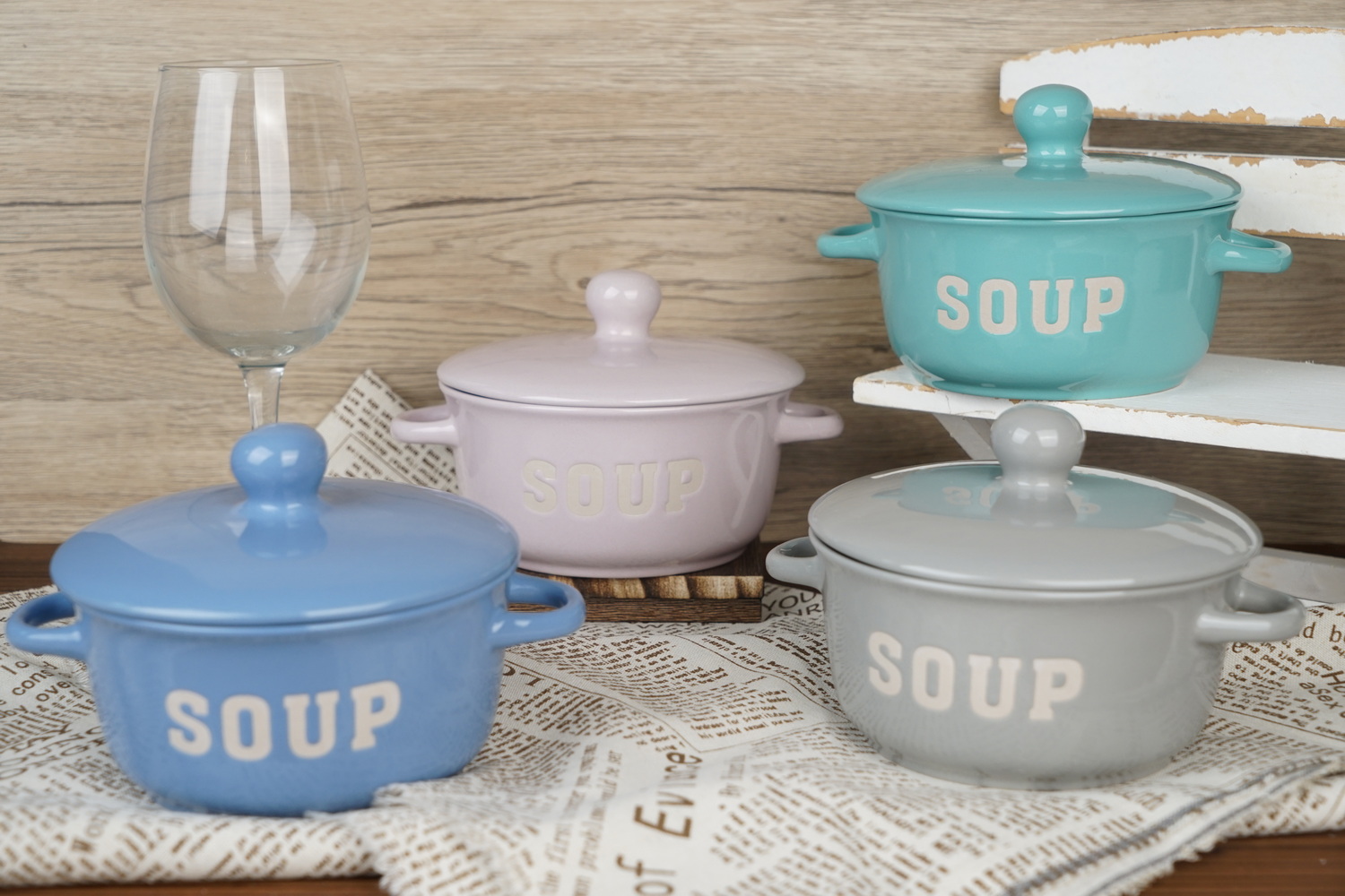 Stoneware bowl set JB177L